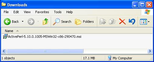 Screen dump of install, part 1