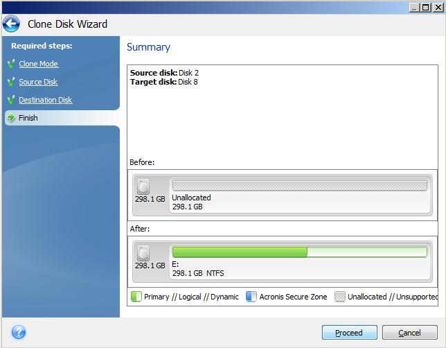 Image of DriveImage XML screen capture