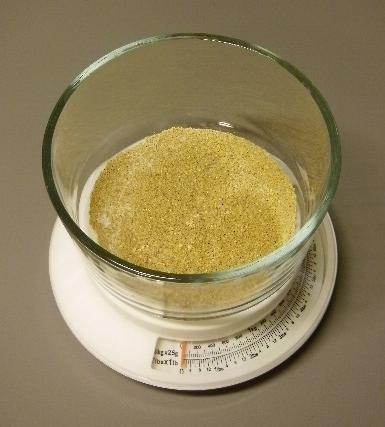 Image of scale zeroed